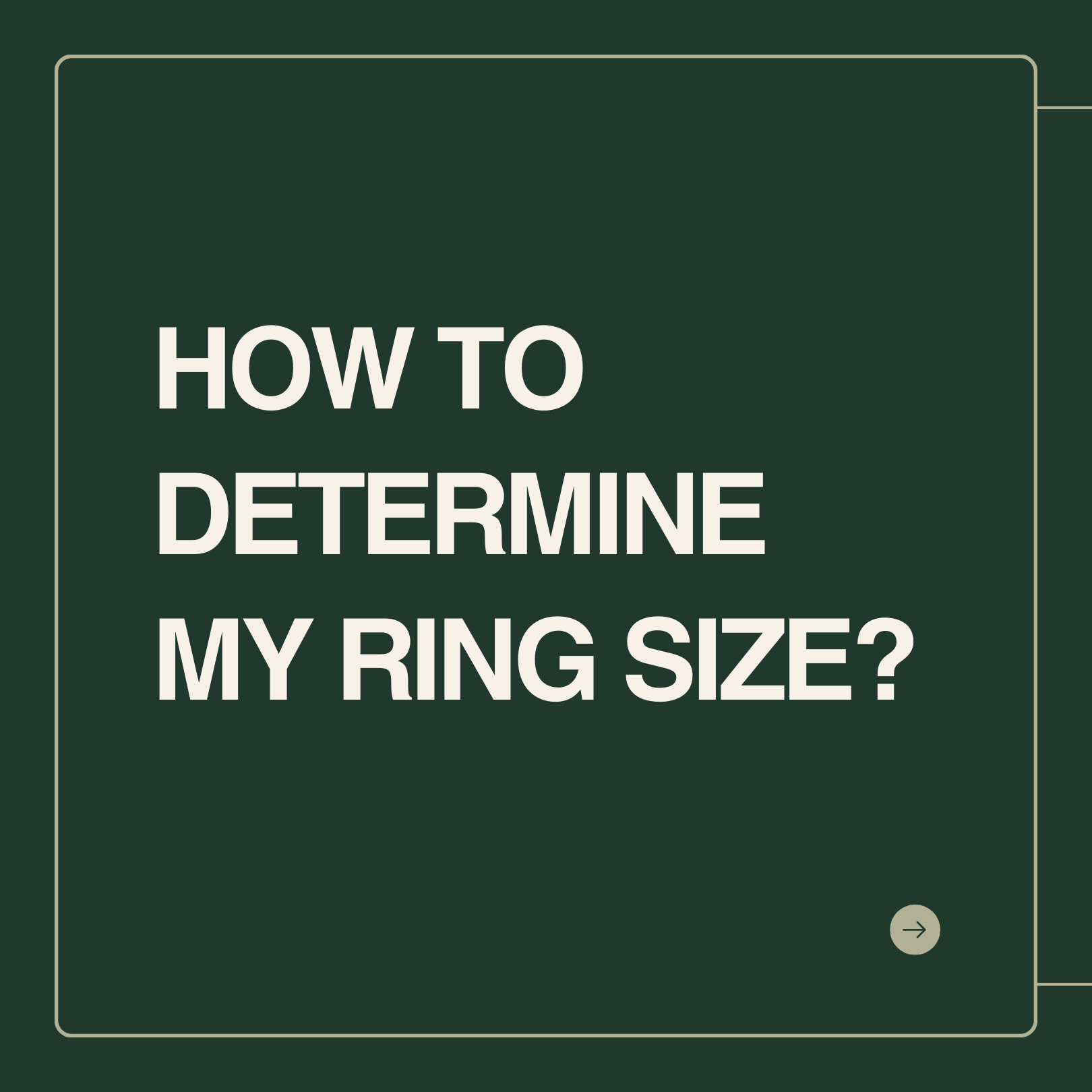 How to Determine Your Ring Size