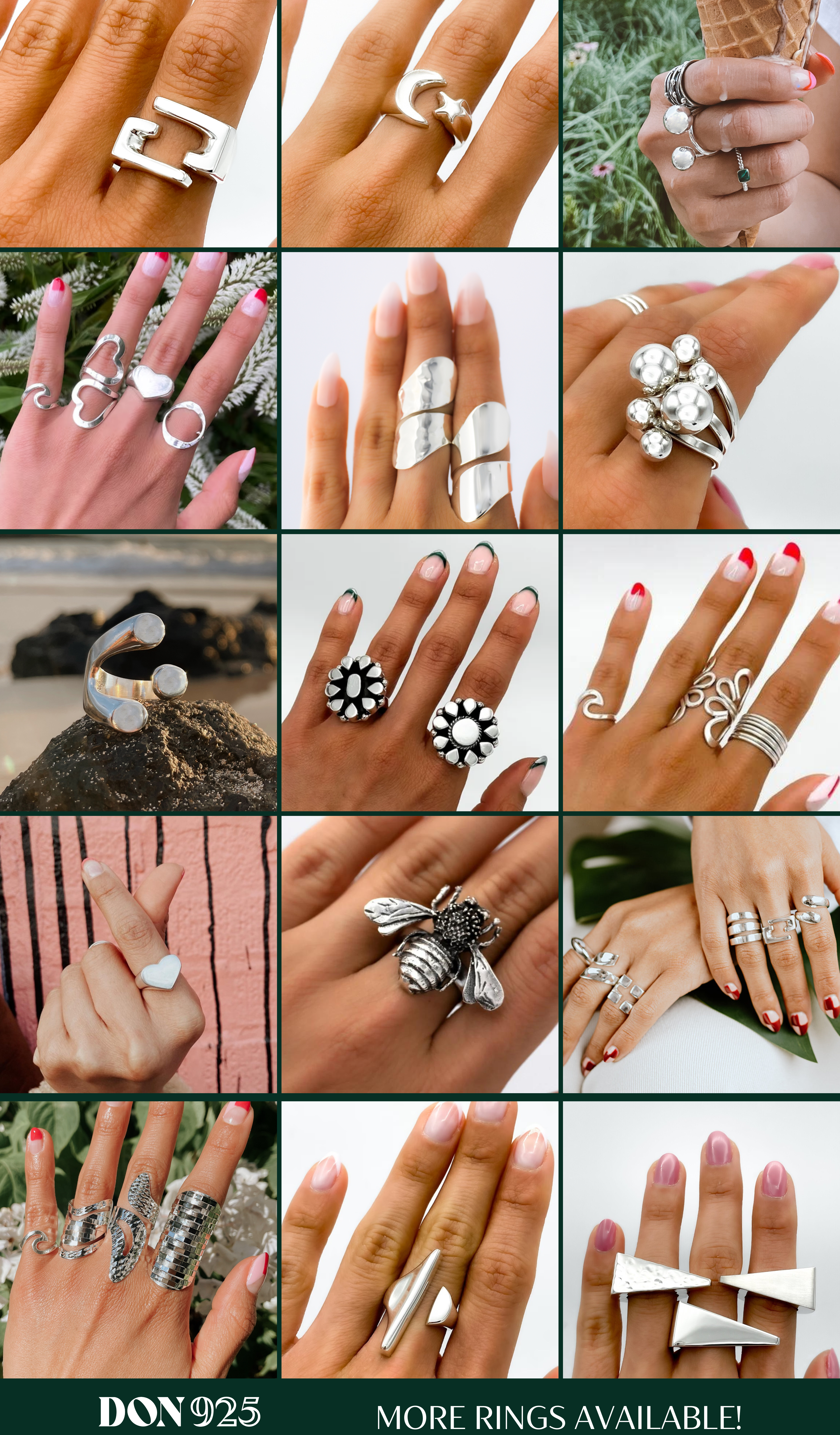 Sterling Silver Rings