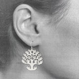 Tree of Life Sterling Silver Earrings