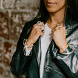 Bubbles Ring: Sterling Silver Statement Ring
