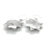 Western Sun Earrings: Natual Turquoise Gemstone and Sterling Silver