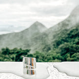 Wide Sterling Silver Wrap Ring: Adjustable Hammered Band
