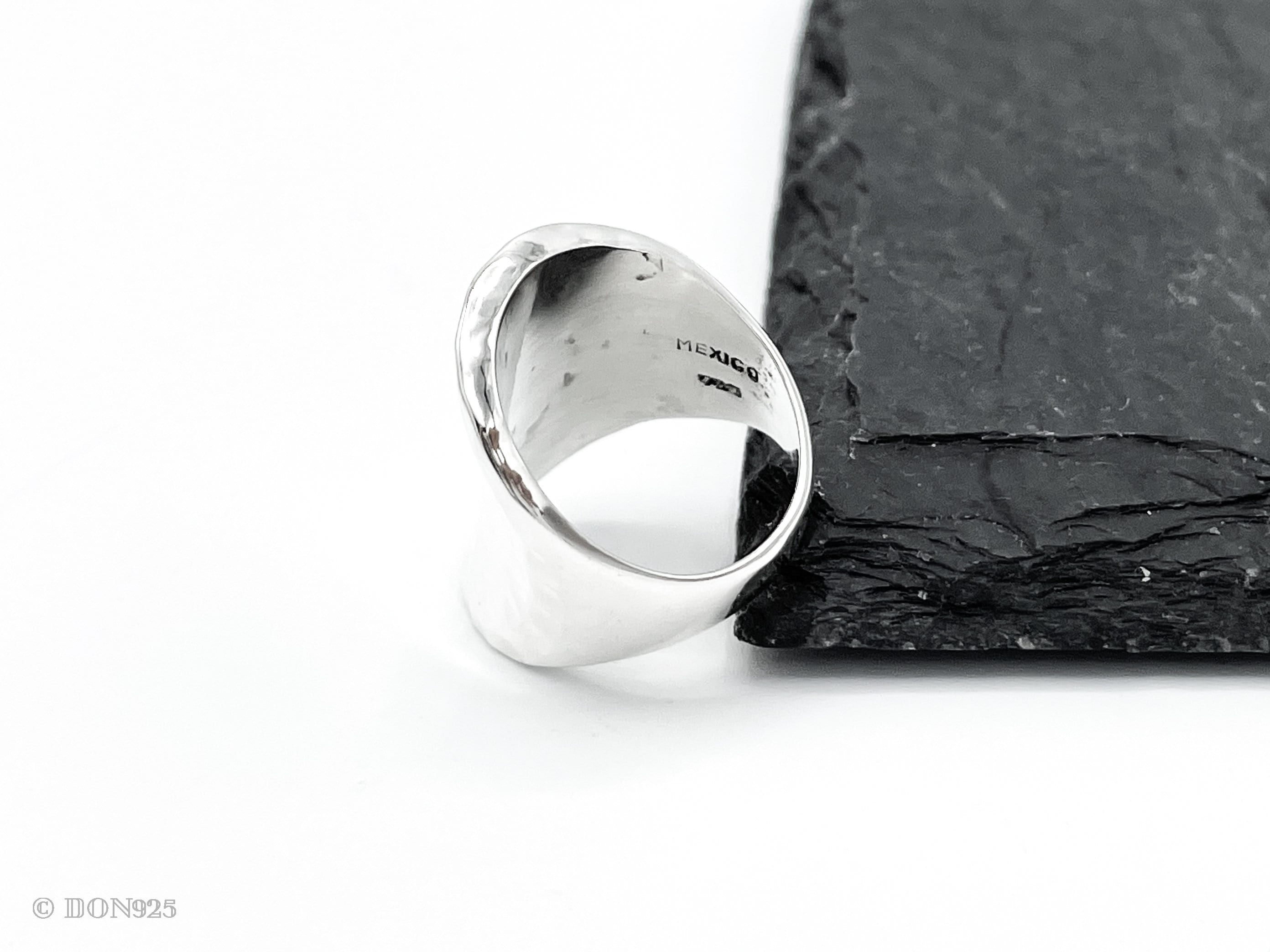 Sterling Silver Saddle Ring: Modern Boho Design