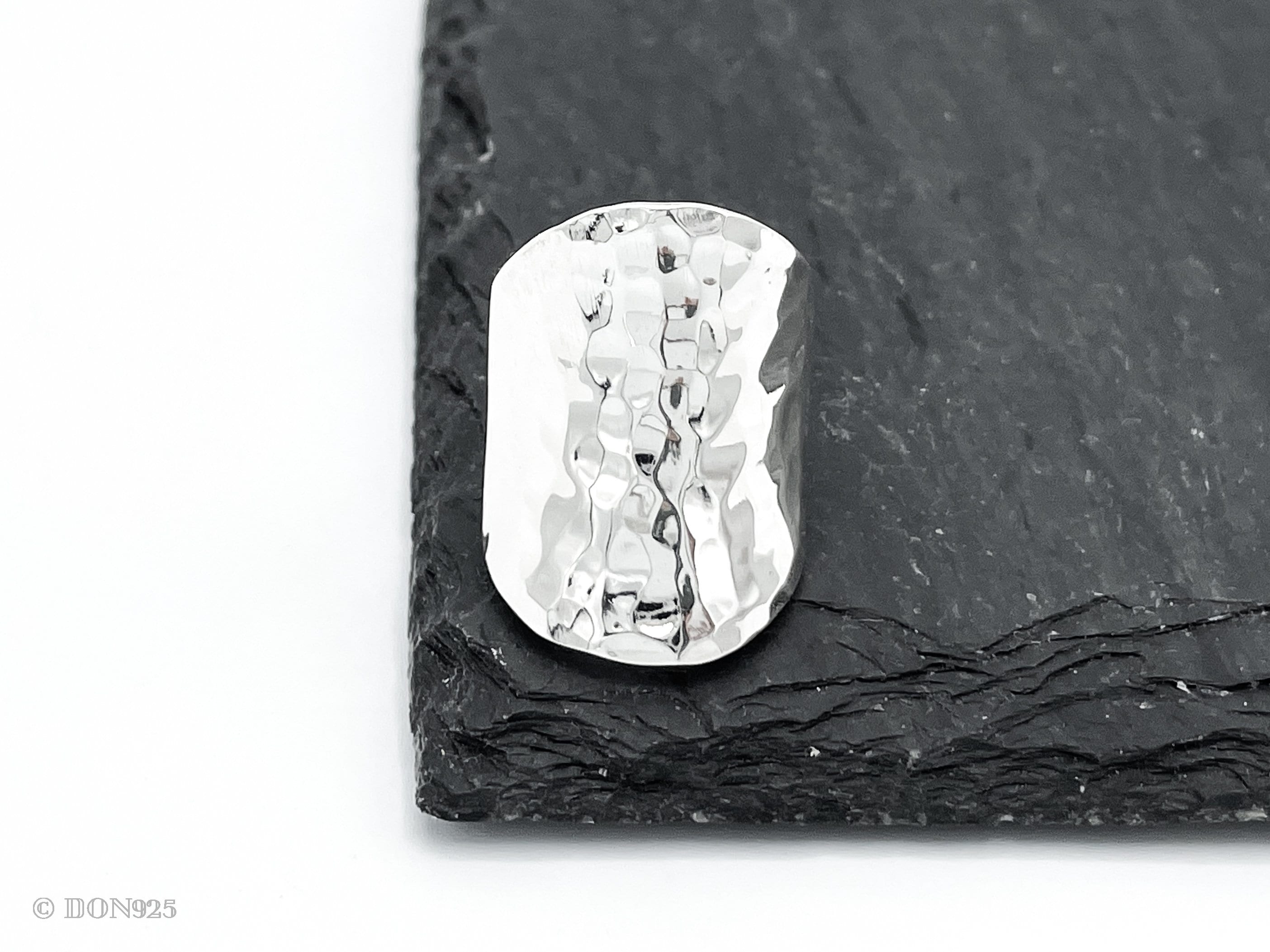 Sterling Silver Saddle Ring: Modern Boho Design