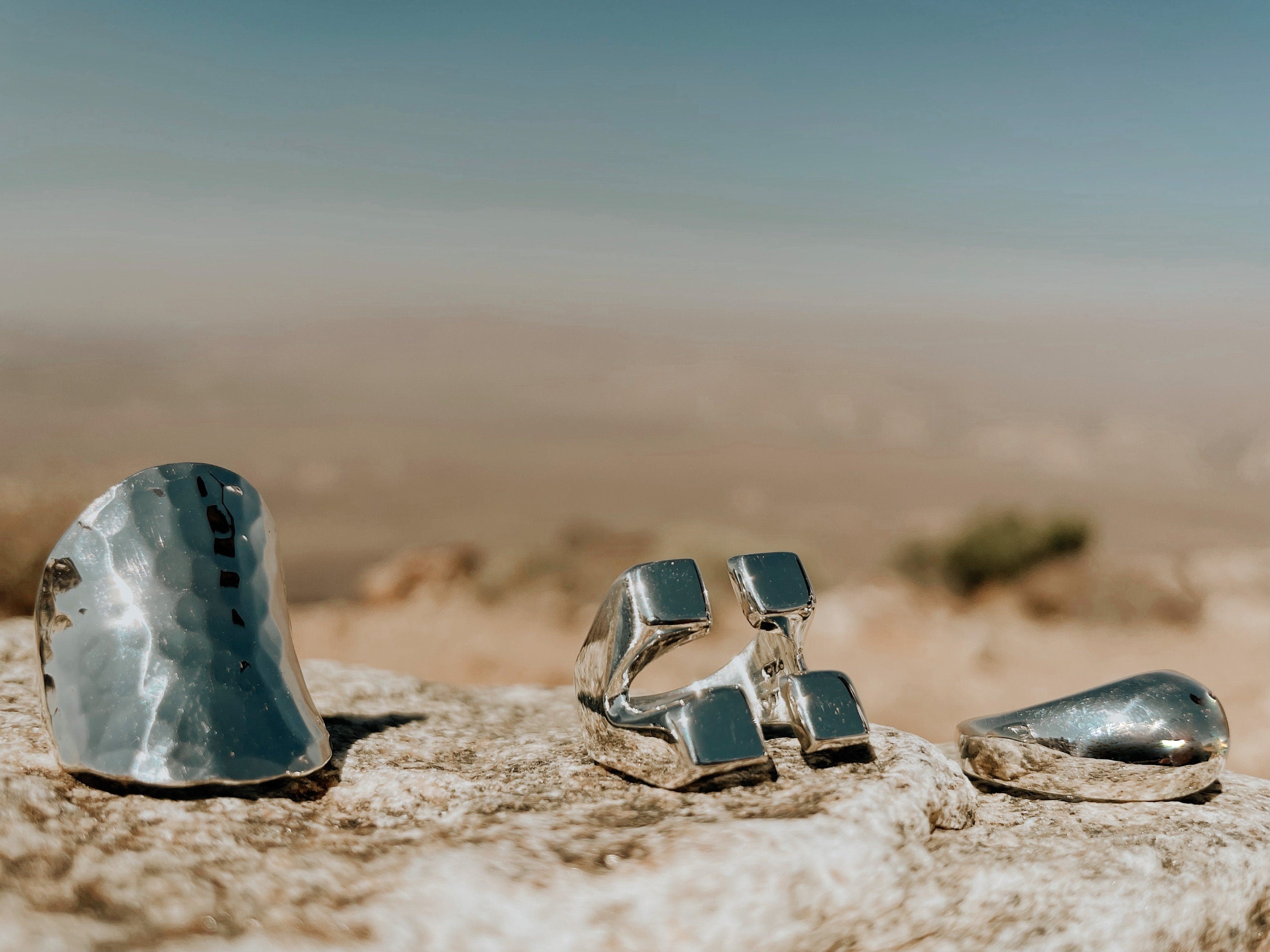 Sterling Silver Saddle Ring: Modern Boho Design