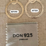 Jewelry Polishing Cloth: Anti Tarnish Silver Care