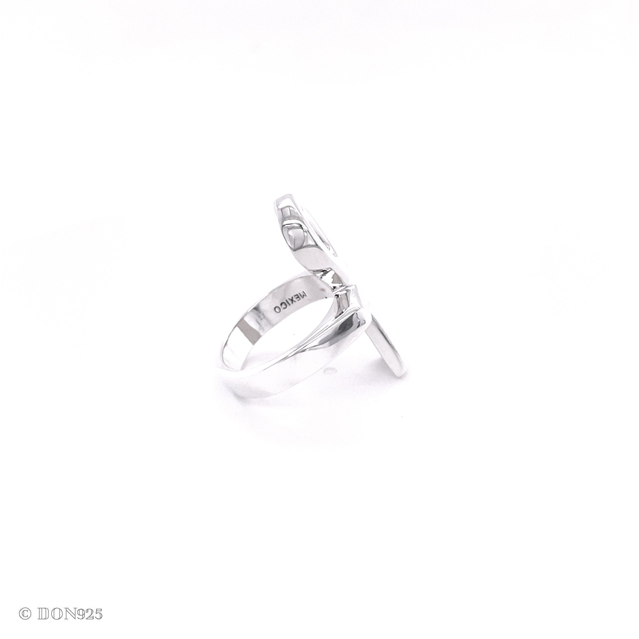 Sterling Silver Ankh Cross Ring: Egyptian Religious Jewelry