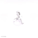 Sterling Silver Ankh Cross Ring: Egyptian Religious Jewelry