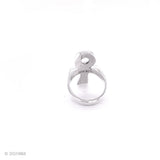 Sterling Silver Ankh Cross Ring: Egyptian Religious Jewelry