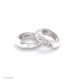 Solid Sterling Silver Heavy Dome Ring: Chunky Sculptural Geometric