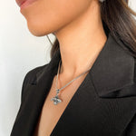 Sterling Silver Bee Dangle Earrings: Rustic Insect Jewelry