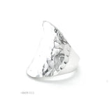 Sterling Silver Saddle Ring: Modern Boho Design
