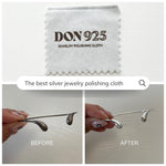 Jewelry Polishing Cloth: Anti Tarnish Silver Care
