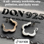 Jewelry Polishing Cloth: Anti Tarnish Silver Care