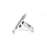 Sterling Silver Sardine Ring: Adjustable Nautical Fish Jewelry
