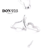 Sterling Silver Heart Wrap Ring: Modern Full Finger Jewelry