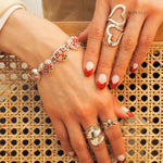 Sterling Silver Honey Bee Ring: Dainty Insect Jewelry