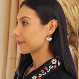 Sterling Silver Butterfly Earrings: Lightweight Insect Jewelry, Studs or Dangle