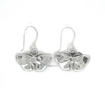 Sterling Silver Butterfly Earrings: Lightweight Insect Jewelry, Studs or Dangle