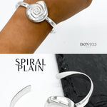 Sterling Silver Seashell Cuff Bracelet: Coastal Beach Jewelry