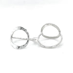 Sterling Silver O Ring: Minimalist Karma Ring