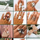Minimalist Sterling Silver Flat Bar Ring: Dainty Stacking Jewelry