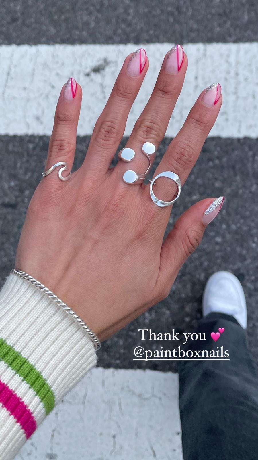 Sterling Silver O Ring: Minimalist Karma Ring