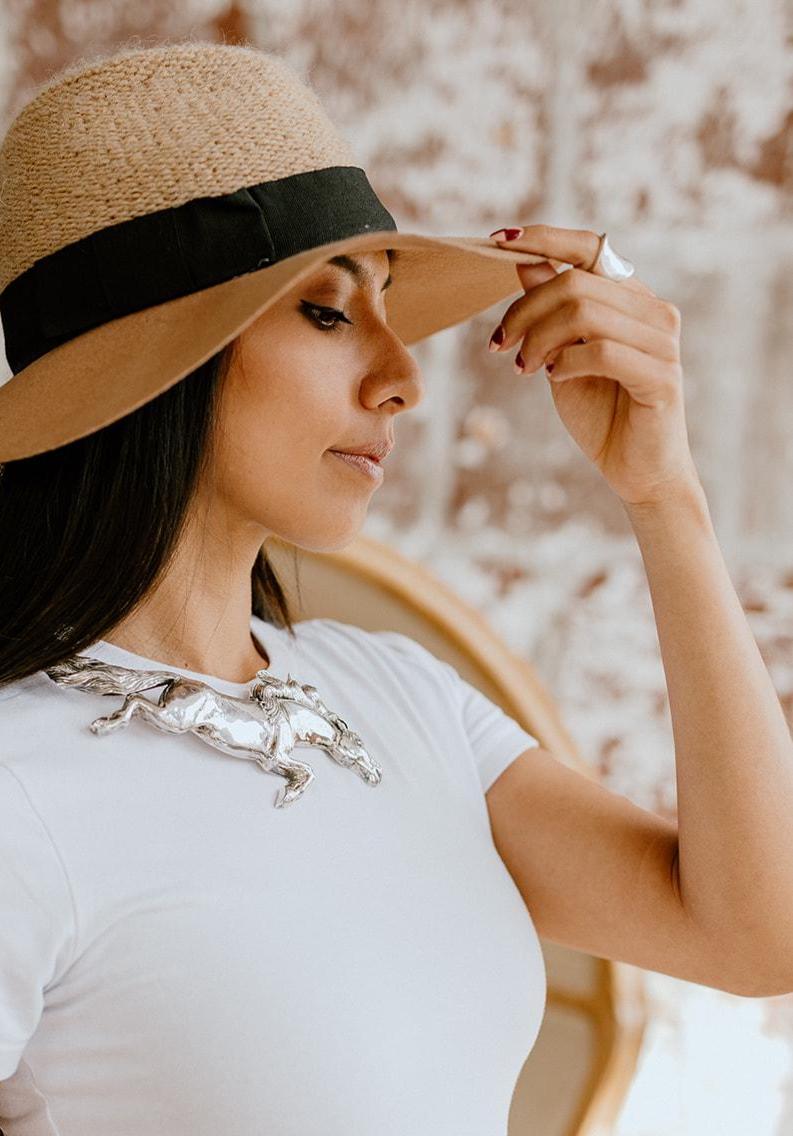 Sterling Silver Saddle Ring: Modern Boho Design