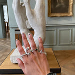 Sterling Silver Wave Ring: Midi Pinky, Dainty Beach Jewelry