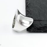 Sterling Silver Saddle Ring: Modern Boho Design