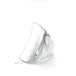 Sterling Silver Saddle Ring: Modern Boho Design