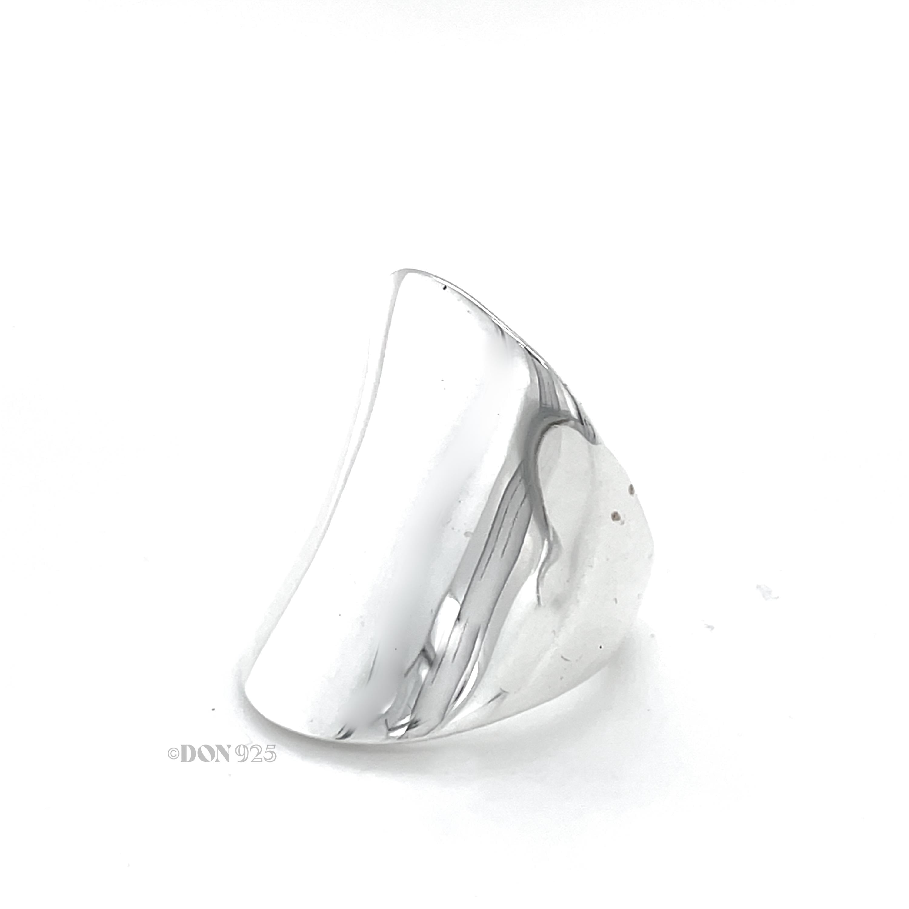 Sterling Silver Saddle Ring: Modern Boho Design
