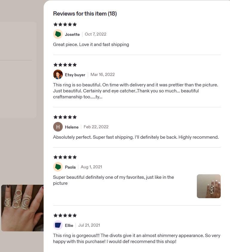 Long Sterling Silver Shiny Corset Ring