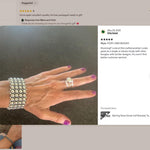 Sterling Silver Dome Cuff: Chunky Southwestern Studded Bracelet