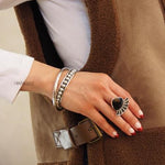 Sterling Silver 5mm Tube Slip-On Bangle Bracelet: Inclusive Sizes