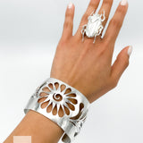 Majestic Beetle Ring: Sterling Silver Jewelry