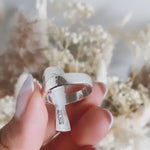 Sterling Silver Ankh Cross Ring: Egyptian Religious Jewelry