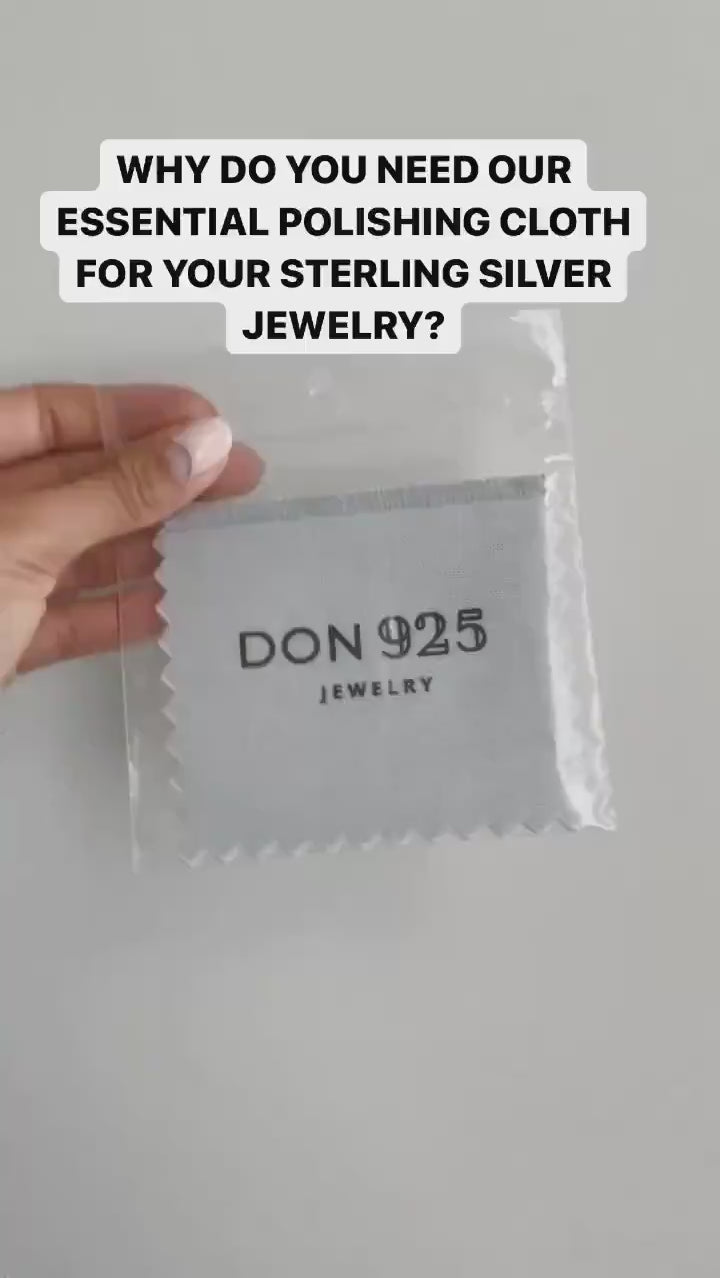 Jewelry Polishing Cloth: Anti Tarnish Silver Care