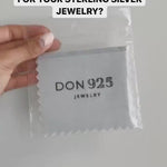 Jewelry Polishing Cloth: Anti Tarnish Silver Care